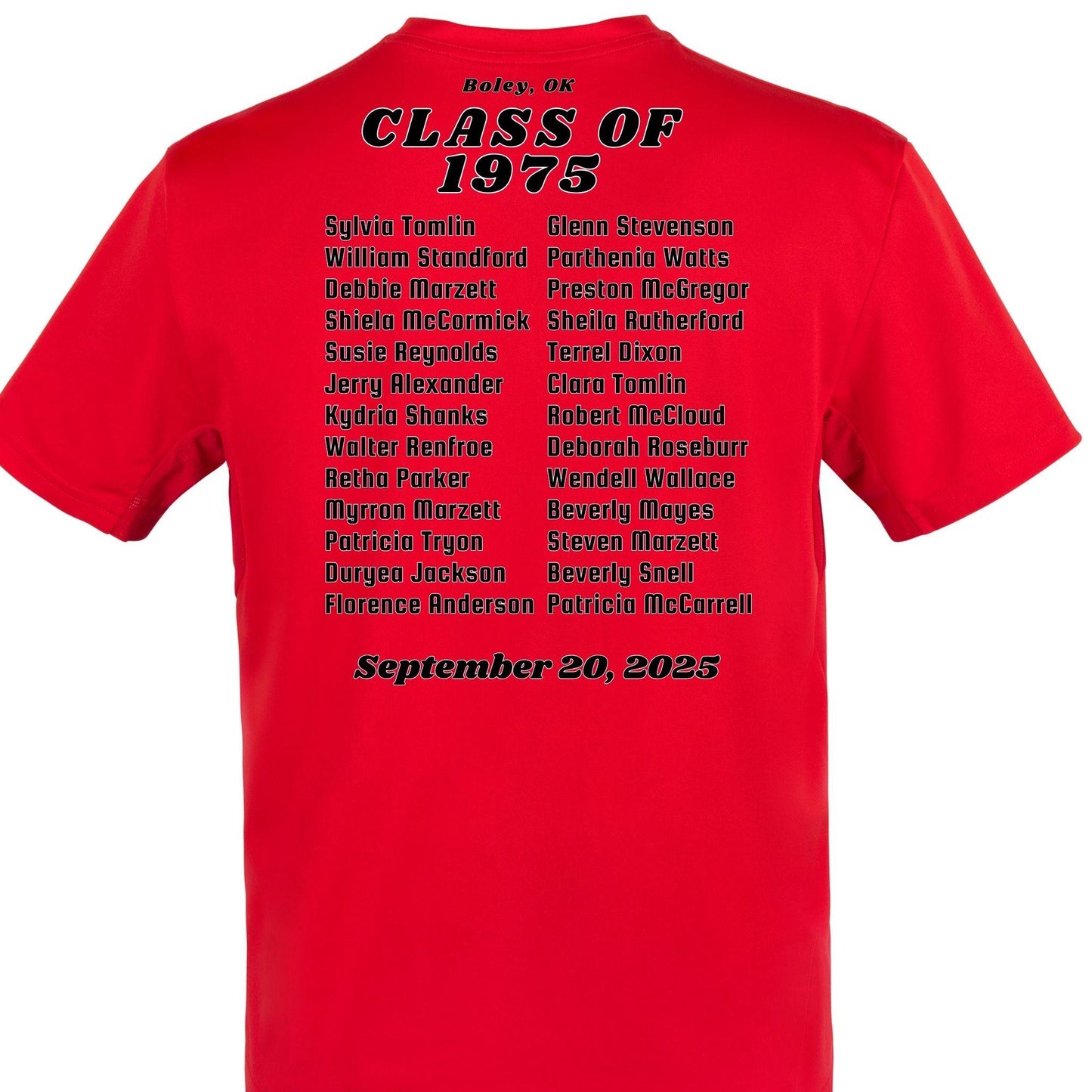 Boley Oklahoma Class Reunion T-Shirts