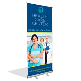 Retractable Banner and Stand