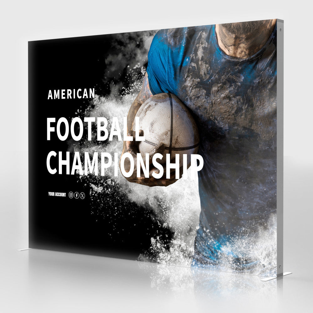 10 ft SEG Backlit Fabric Display
