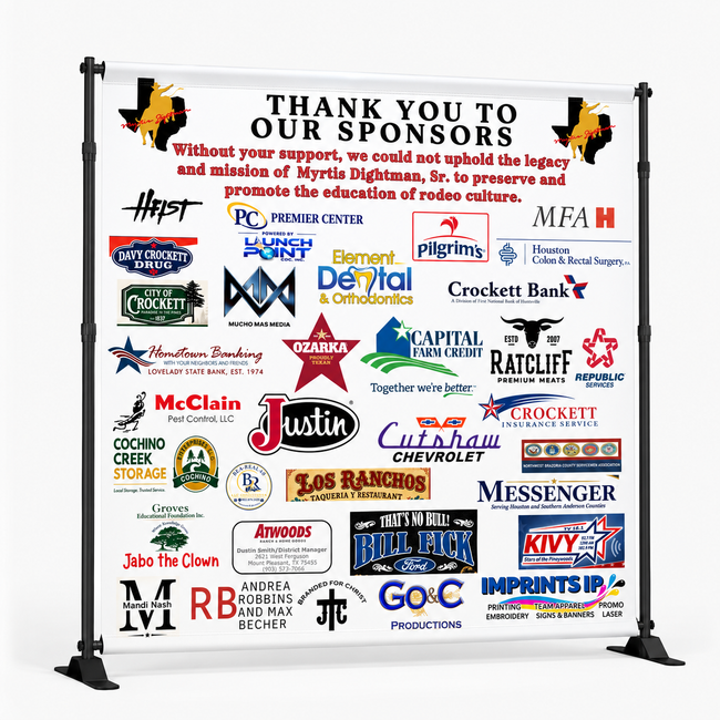 Step & Repeat - Fabric Banner
