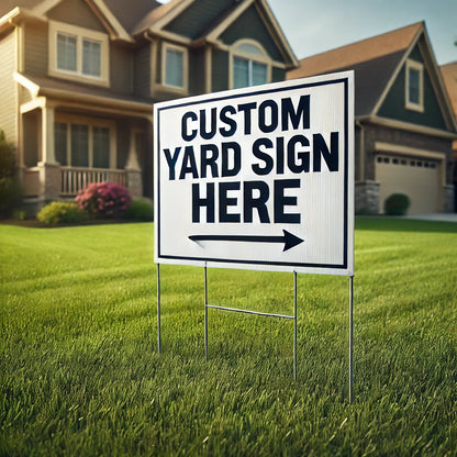 Yard Signs - FULL COLOR