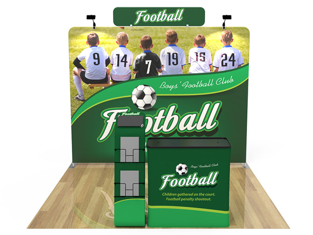 10 × 10 ft Booth Style 19