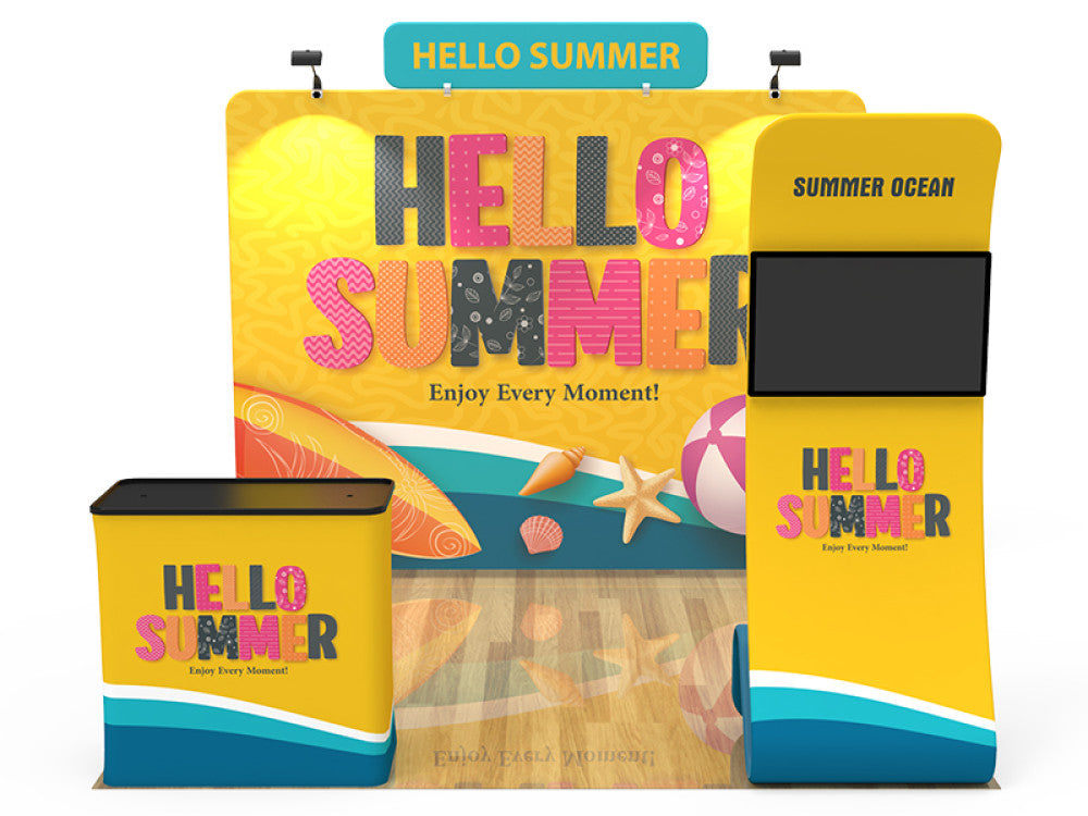10 × 10 ft Booth Style 25