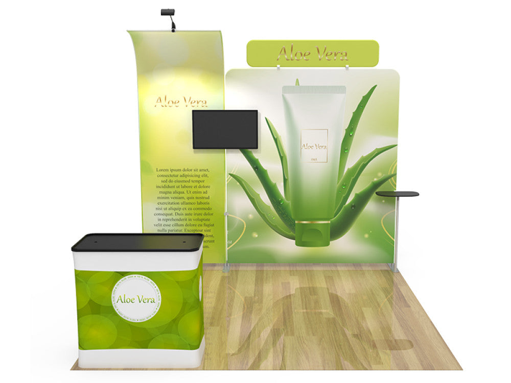 10 × 10 ft Booth Style 16