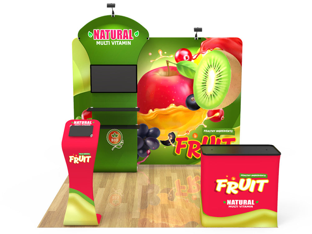 10 × 10 ft Booth Style I