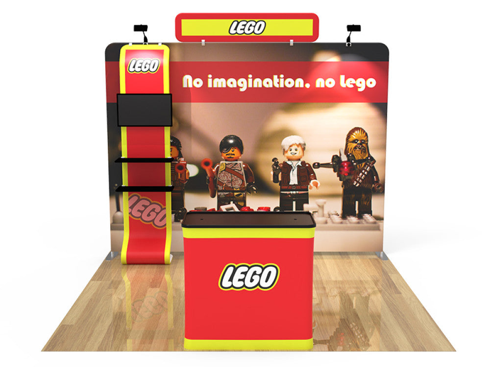 10 × 10 ft Booth Style 17