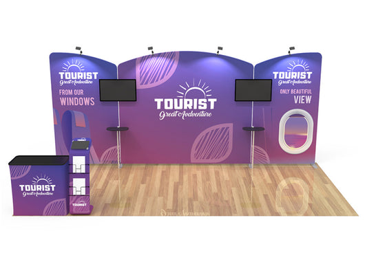 10 × 20 ft Booth Style 02