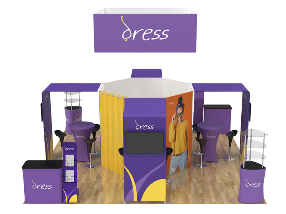 20 × 20 ft Booth Style 05