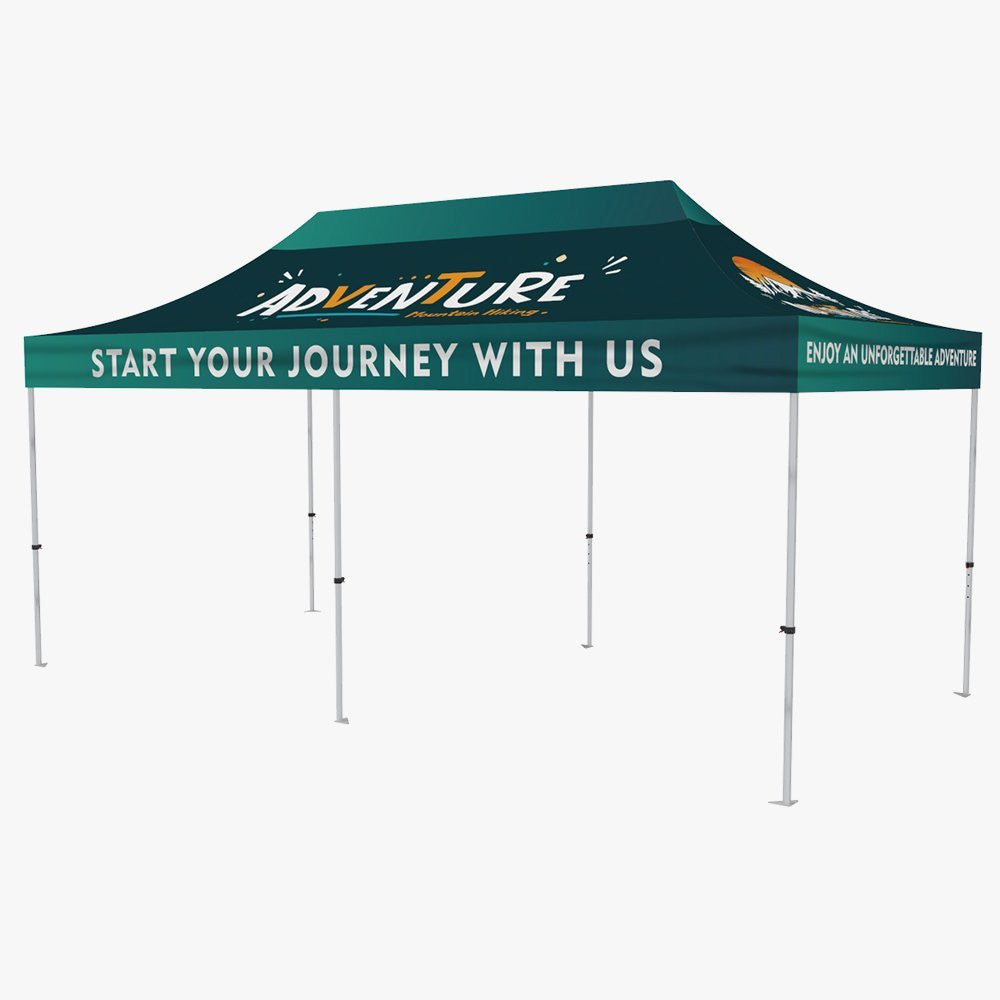 10 × 20-foot event tent