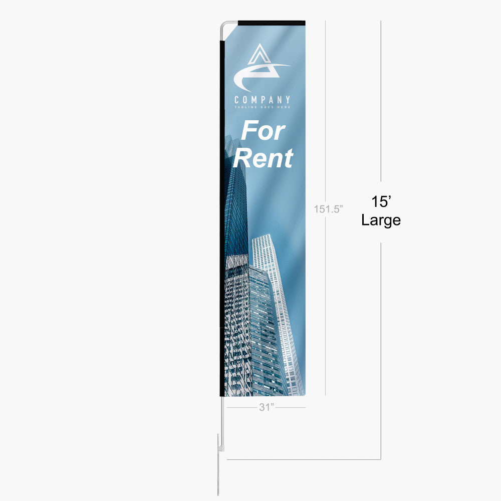 Custom Rectangle Flag Kit
