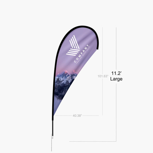 Custom Teardrop Flag Kit