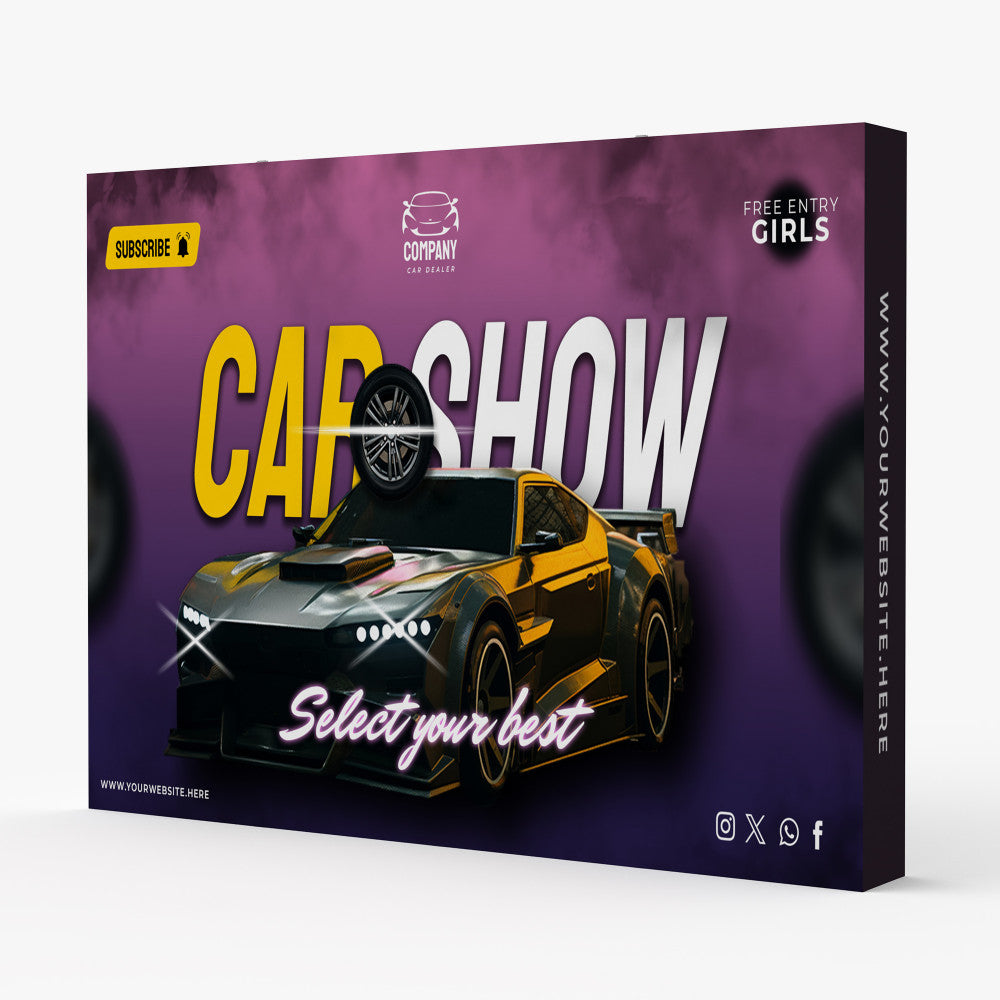 Fabric Pop-Up Display — Straight or Curved
